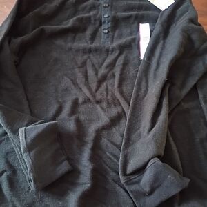 Goodfellow & Co Black Button-Down Shirt